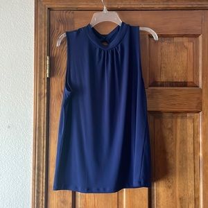 Navy blue top